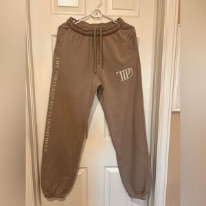 Taylor Swift The Tortured Poets Department TTPD Beige Sweatpants size Small New